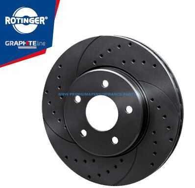 ROTINGER BMW SERIA 5 TARCZE HAMULCOWE PRZÓD SPORTOWE NACINANE I NAWIERCANE