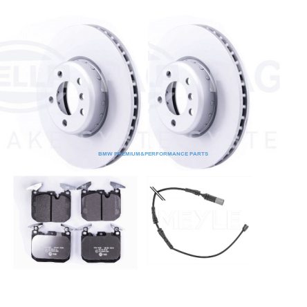 TEXTAR TARCZE I KLOCKI HAMULCOWE PRZÓD BMW SERII 1 F20 1 F21 2 F22 F87 2 F23 3 F30 F80 3 F34 3 F31 4 F32 F82 4 F36 4 F33, F83