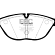EBC KLOCKI PRZÓD BMW SERIA 7, Z8 REDSTUFF - 2