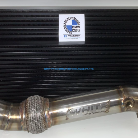 ZESTAW INTERCOOLER  F07 / F10 / F11 / F06 / F12 / F13 / F15 / F16 + DOWNPIPE N55