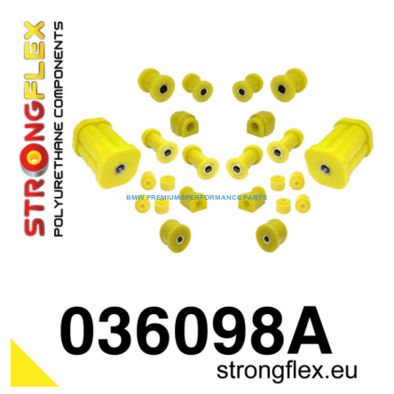 STRONGFLEX ZESTAW POLIURETANOWY KOMPLETNY SPORT BMW SERIA 3