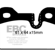 EBC KLOCKI TYŁ BMW SERIA 3 ULTIMAX2 - 3