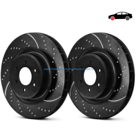 EBC BMW SERIA 1, 3, Z4 TARCZE HAMULCOWE PRZÓD SPORTOWE NACINANE I NAWIERCANE SERIA GD