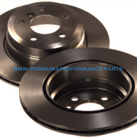 FERODO BMW SERIA X5, X6 TARCZE HAMULCOWE TYŁ PREMIUM GŁADKIE