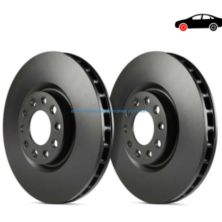 EBC BMW SERIA 1, 2, 3, 4, X1 TARCZE HAMULCOWE PRZÓD PREMIUM GŁADKIE