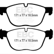 EBC KLOCKI PRZÓD BMW SERIA X4, X5, X6 ULTIMAX2 - 2