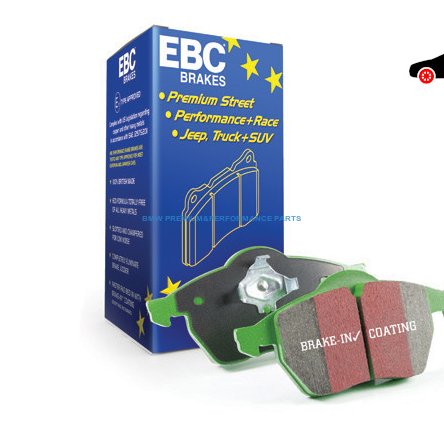 EBC KLOCKI PRZÓD BMW SERIA 3, 4, 5, 6, 7 GREENSTUFF