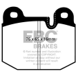 EBC KLOCKI PRZÓD BMW SERIA 3 ULTIMAX2 - 3