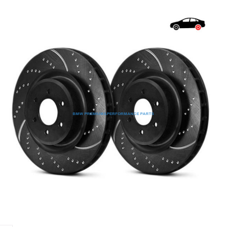 EBC BMW SERIA Z3 TARCZE HAMULCOWE TYŁ SPORTOWE NACINANE I NAWIERCANE SERIA GD