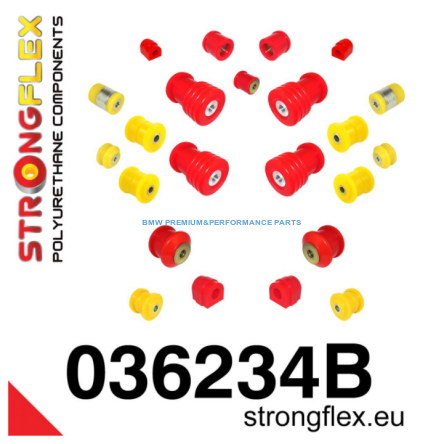 STRONGFLEX KOMPLETNY ZESTAW ZAWIESZENIA BMW SERIA 5