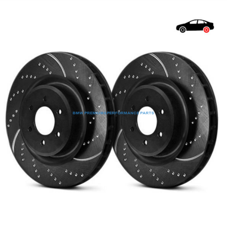 EBC BMW SERIA 3 TARCZE HAMULCOWE TYŁ SPORTOWE NACINANE I NAWIERCANE SERIA GD