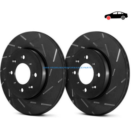 EBC BMW SERIA 1, 2, 3, 4, X1 TARCZE HAMULCOWE PRZÓD NACINANE SERIA USR