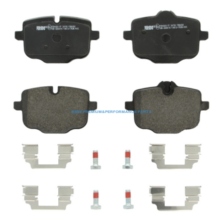 FERODO KLOCKI TYŁ BMW SERIA 5, 6, 7, 8, X3, X4, X5, X6, X7