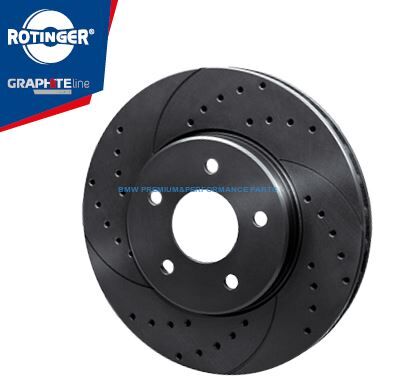 ROTINGER BMW SERIA 5 TARCZE HAMULCOWE TYŁ SPORTOWE NACINANE I NAWIERCANE