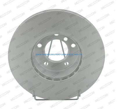 FERODO BMW SERIA 1, 2, 3, 4, X1 TARCZE HAMULCOWE PRZÓD PREMIUM GŁADKIE