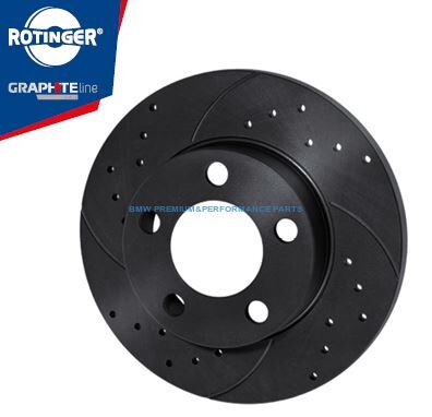 ROTINGER BMW SERIA 7 TARCZE HAMULCOWE TYŁ SPORTOWE NACINANE I NAWIERCANE