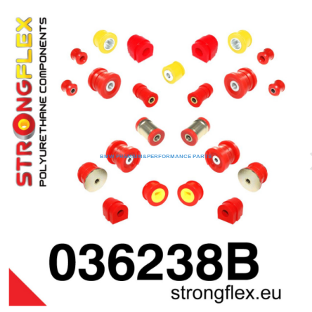 STRONGFLEX KOMPLETNY ZESTAW ZAWIESZENIA BMW SERIA 3