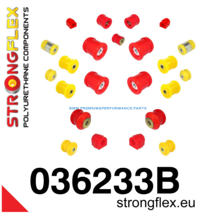 STRONGFLEX KOMPLETNY ZESTAW ZAWIESZENIA BMW SERIA 5
