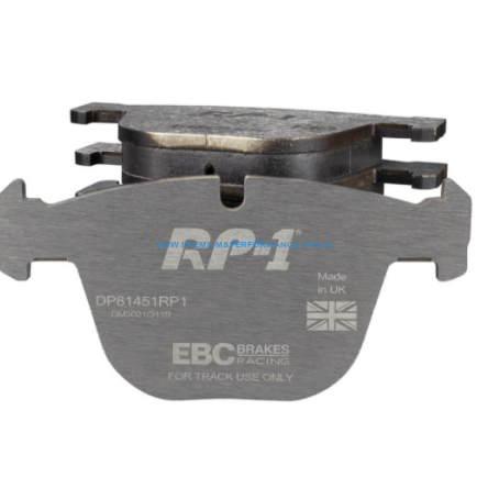 EBC BMW SERIA 1, 5, 6, 7 TYŁ ZESTAW WYŚCIGOWYCH KLOCKÓW HAMULCOWYCH SERIA RP-1 RACING