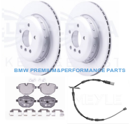 HELLA TARCZE I KLOCKI HAMULCOWE TYŁ BMW SERII 5 (F10), 5 (F11)