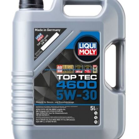 OLEJ SILNIKOWY LIQUI MOLY 5W30 TOP TEC 4600 5L