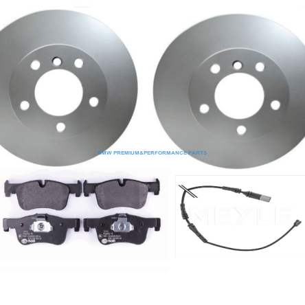 PAGID TARCZE I KLOCKI HAMULCOWE PRZÓD BMW SERII 1 (F20),1 (F21), 2 (F22, F87), 2 (F23)