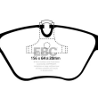 EBC KLOCKI PRZÓD BMW SERIA 3, 5 REDSTUFF - 3
