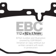 EBC BMW SERIA 1, 2, 3, 4 PRZÓD ZESTAW WYŚCIGOWYCH KLOCKÓW HAMULCOWYCH SERIA RP-1 RACING - 3