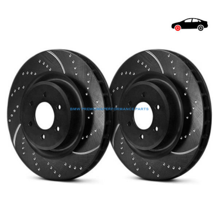 EBC BMW SERIA 1, 3 TARCZE HAMULCOWE PRZÓD SPORTOWE NACINANE I NAWIERCANE SERIA GD