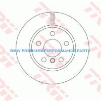 TRW TARCZE HAMULCOWE BMW 2 F45 PRZÓD 282X22MM