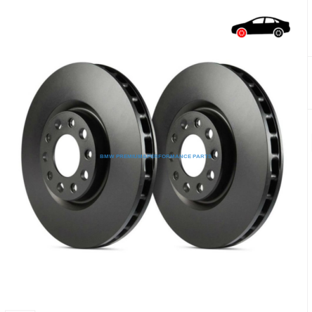 EBC BMW SERIA 5, 6, 7, 8, X5, X6, X7 TARCZE HAMULCOWE PRZÓD PREMIUM GŁADKIE