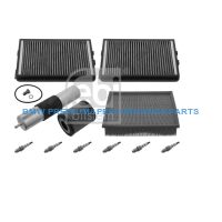 FEBI BMW E39 520 / 523 / 528 R6 BENZYNA ZESTAW SERWISOWY FILTRY+ŚWIECE