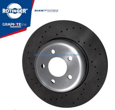 ROTINGER BMW SERIA 5, 6, 7 TARCZE HAMULCOWE PRZÓD NAWIERCANE