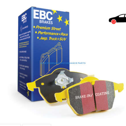 EBC KLOCKI PRZÓD BMW SERIA 7, Z8 YELLOWSTUFF