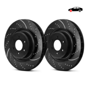 EBC BMW SERIA 3, Z4 TARCZE HAMULCOWE PRZÓD SPORTOWE NACINANE I NAWIERCANE SERIA GD