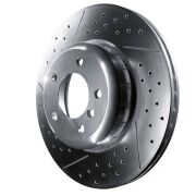 OE BMW F40 F44 TARCZE HAMULCOWE PRZÓD NAWIERCANE I NACINANE