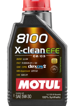 OLEJ SILNIKOWY MOTUL 8100 X-CLEAN EFE C2/C3 5W30 1L