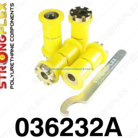 STRONGFLEX ZESTAW NIECENTRYCZNYCH TULEI WAHACZY TYLNYCH SPORT BMW SERIA 3, 5, Z3
