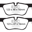 EBC KLOCKI TYŁ BMW SERIA 2, 3, 4 REDSTUFF - 3