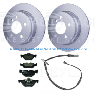 PAGID TARCZE I KLOCKI HAMULCOWE TYŁ BMW SERII 3 (F30, F80), 3 (F34), 3  (F31), 3 Van (F31), 4 (F32, F82), 4 (F36), 4 (F33, F83)