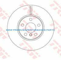 TRW TARCZE HAMULCOWE BMW 2 F45 F46 X1 F48 X2 F39 PRZÓD 307X24MM