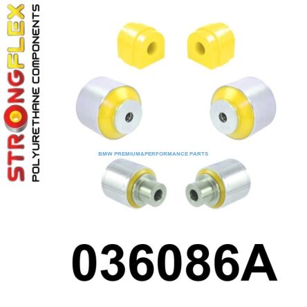 STRONGFLEX ZESTAW ZAWIESZENIA PRZEDNIEGO SPORT BMW SERIA 1, 3, X1, Z4