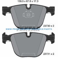 TEXTAR KLOCKI HAMULCOWE TYŁ BMW 1 3 5 6 7 X5 X6