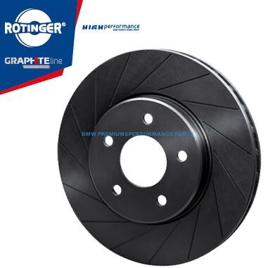 ROTINGER BMW SERIA 1, 2, 3, 4, X1 TARCZE HAMULCOWE PRZÓD NACINANE