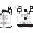 EBC KLOCKI TYŁ BMW SERIA 2, 3, 4 ULTIMAX2 - 2