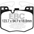 EBC KLOCKI PRZÓD BMW SERIA 3, 5, 6, 7, 8 REDSTUFF - 3