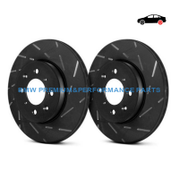 EBC BMW SERIA 5, 6 TARCZE HAMULCOWE TYŁ NACINANE SERIA USR