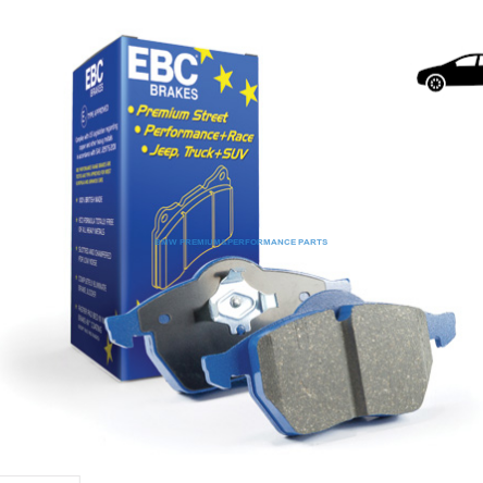 EBC KLOCKI TYŁ BMW SERIA X5, X6 BLUESTUFF