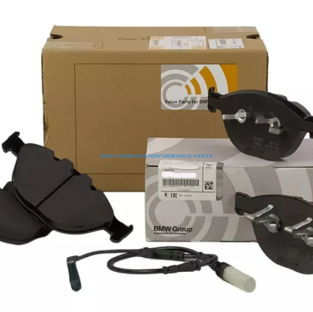 OE BMW SERIA X3 F25 X4 F26 KOMPLET KLOCKÓW HAMULCOWYCH Z CZUJNIKIEM TYŁ