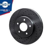 ROTINGER BMW SERIA 1, 3, X1 TARCZE HAMULCOWE PRZÓD SPORTOWE NACINANE I NAWIERCANE